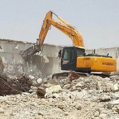 هدم مباني