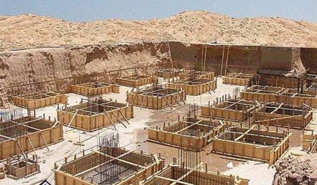 حفر الأساسات